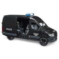 Bruder MB Sprinter Polizia Speciale con Figura Bworld 02685