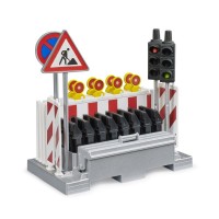 Bruder Set Sicurezza Stradale con Semafori 62009