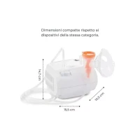 Immagine di Nuvita Aerosol Terapia a Pistone per Adulti e Bambini con Ampolla a Flusso Regolabile