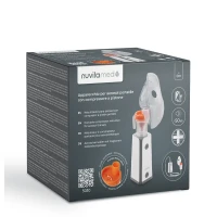 Immagine di Nuvita Aerosol Portatile a Pistone 5030 con Batteria Ricaricabile per Bambini e Adulti