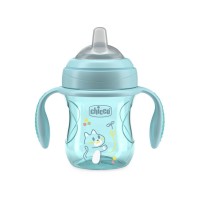 Immagine di Chicco Transition Cup Tazza Graduata con Beccuccio Anti Colica 4m+ da 200ml