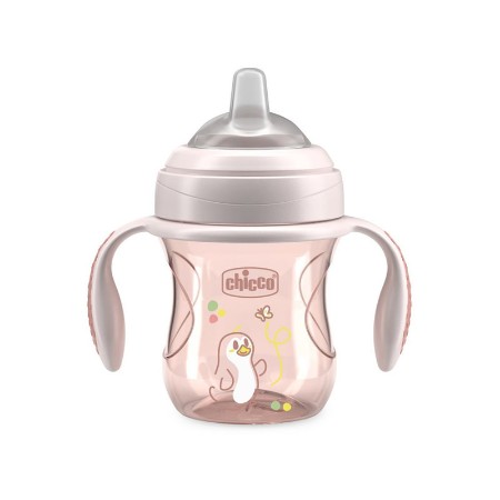 Immagine di Chicco Transition Cup Tazza Graduata con Beccuccio Anti Colica 4m+ da 200ml