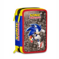 Immagine di Seven Astuccio 3 Zip Sonic The Hedgehog Hedgehog Speed