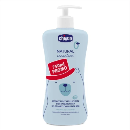 Immagine di Chicco Bagno Corpo e Capelli Natural Sensation 750 ml