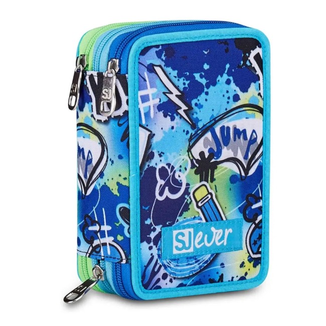 Immagine di Seven Astuccio 3 Zip SJ Gang Ever Cloudy Blue Boy