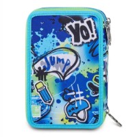 Immagine di Seven Astuccio 3 Zip SJ Gang Ever Cloudy Blue Boy