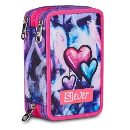 Immagine di Seven Astuccio 3 Zip SJ Gang Ever Multiviolet Girl