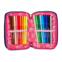 Immagine di Seven Astuccio 3 Zip SJ Gang Ever Multiviolet Girl