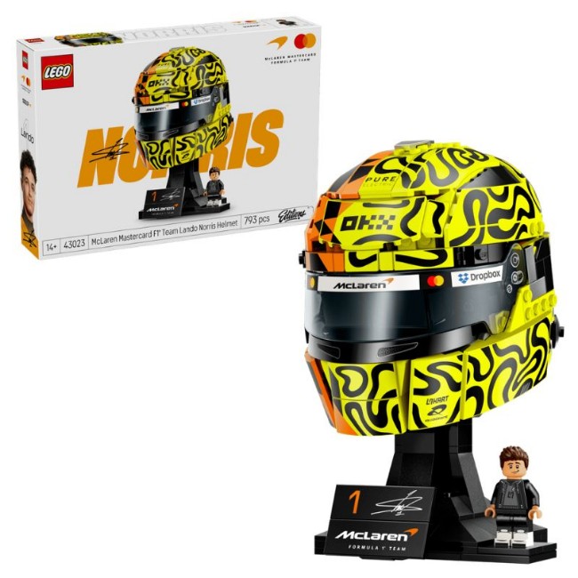 LEGO Editions Casco di Lando Norris McLaren Mastercard F1 Team 43023