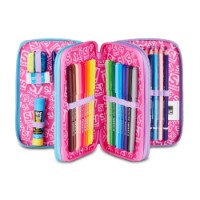 Immagine di Seven Astuccio 3 Zip SJ Gang Led Unicorn Girl