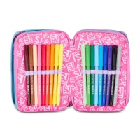Immagine di Seven Astuccio 3 Zip SJ Gang Led Unicorn Girl