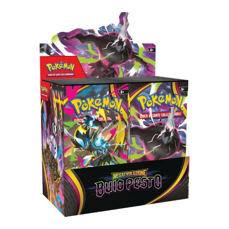 Immagine di Pokémon GCC Mega Evolution Buio Pesto - Pitch Black Box da 36 Bustine M5 Sigillato