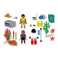 Playmobil Poliziotto Sub con Tesoro 72078