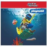 Playmobil Poliziotto Sub con Tesoro 72078