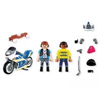 Playmobil Inseguimento in Moto 72079