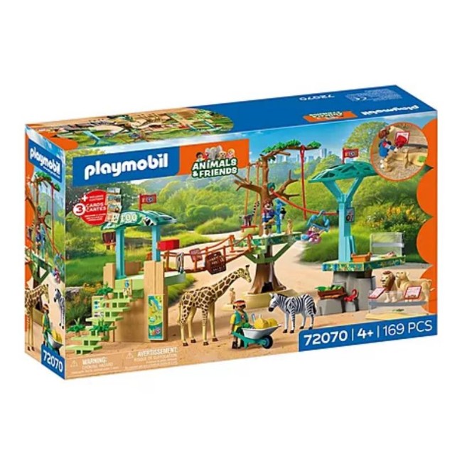 Playmobil Zoo: Parco Avventura con Animali 72070