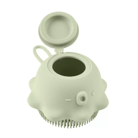 Immagine di Chicco Spazzola Corpo con Dispenser Integrato 0m+ in Silicone per Bagnetto Neonato