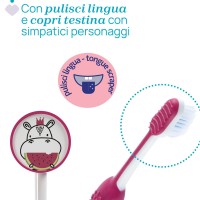 Immagine di Chicco Bipack Set 2 Spazzolini Bambino 3-6 Anni 