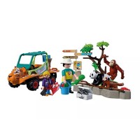 Playmobil Zoo: Guardiano di Zoo con Veicolo 72072