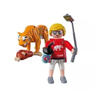 Playmobil Zoo: Tigre e Visitatore 72089