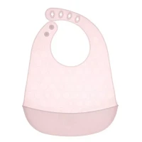 Immagine di Chicco Bavaglino Easy Roll Pieghevole in Silicone con Tasca Raccogli Briciole
