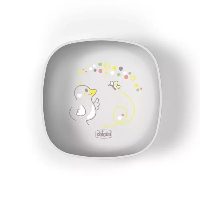 Immagine di Chicco Ciotola Pappa con Coperchio in Silicone 6m+ per Svezzamento, Microonde e Lavastoviglie