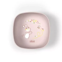 Immagine di Chicco Ciotola Pappa con Coperchio in Silicone 6m+ per Svezzamento, Microonde e Lavastoviglie
