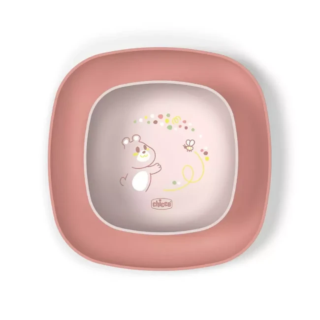 Immagine di Chicco Set Piatti 12m+ con Ciotola e Piatto - Compatibile con Microonde e Lavastoviglie