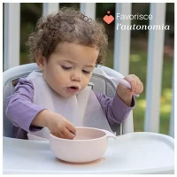 Immagine di Chicco Chicco Ciotola in Silicone con Base a Ventosa 6m+