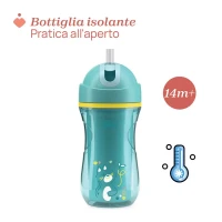 Immagine di Chicco Tazza Sport Isolante con Valvola Anti Goccia 14m+ 266ml