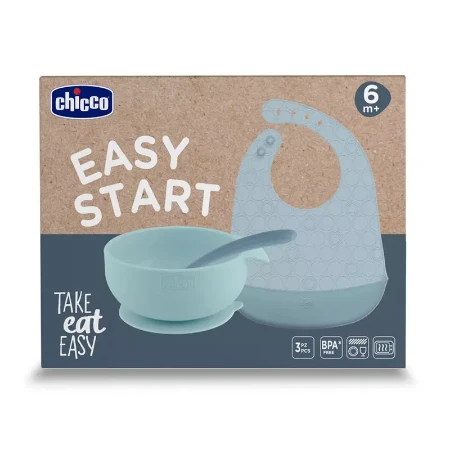 Immagine di Chicco Easy Start Set Pappa Svezzamento in Silicone 6m+