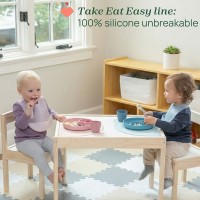 Immagine di Chicco Easy Menù Piatto in Silicone con Ventosa