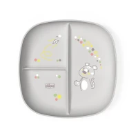 Immagine di Chicco Piatto Porzionato con 3 Scomparti 12m+ per Pappa e Svezzamento