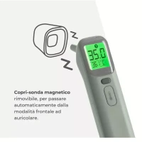Immagine di Nuvita Termometro Digitale Frontale e Auricolare 2075 4in1 per Bambini e Adulti