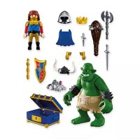 Playmobil Troll con Tesoro dei Cavalieri del Leone 72116