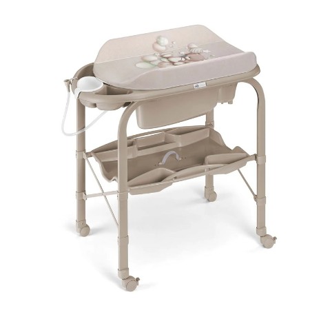 Immagine di Cam Bagnetto Fasciatoio Cambio con Vaschetta Anatomica e Cassetto Portaoggetti - Orso Bolle