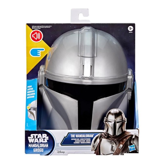 Hasbro Star Wars Maschera Elettronica del Mandaloriano con Effetti Sonori