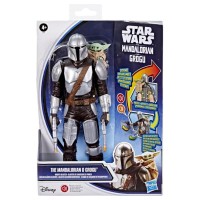 Hasbro Star Wars Action Figure Mandaloriano 30 cm con Movimento ed Effetti Sonori