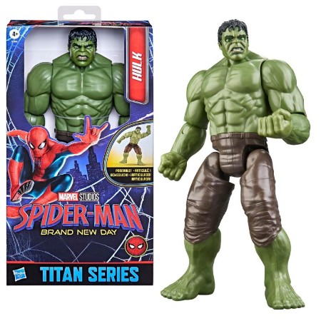 Hasbro Marvel Studios Spider-Man Action Figure Hulk Titan Series
