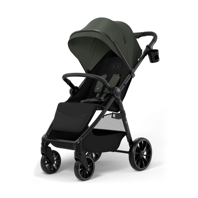 Immagine di Kinderkraft Grande 2 Passeggino Compatto da Città con Ruote Ammortizzate, Chiusura a Una Mano, fino a 22 kg