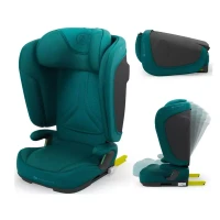 Immagine di Kinderkraft Unity 2 Seggiolino Auto Isofix 100-150 cm, Reclinabile in 5 Posizioni, Pieghevole, SPS+ e H-GUARD - Verde Scuro