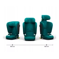 Immagine di Kinderkraft Unity 2 Seggiolino Auto Isofix 100-150 cm, Reclinabile in 5 Posizioni, Pieghevole, SPS+ e H-GUARD - Verde Scuro