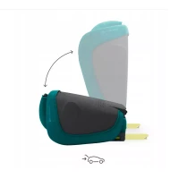 Immagine di Kinderkraft Unity 2 Seggiolino Auto Isofix 100-150 cm, Reclinabile in 5 Posizioni, Pieghevole, SPS+ e H-GUARD - Verde Scuro