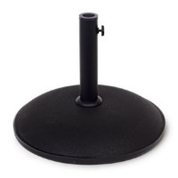 Immagine di Base Ombrellone Tonda Bizzotto Barry 25 kg, Nera
