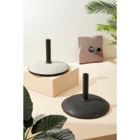 Immagine di Base Ombrellone Tonda Bizzotto Barry 25 kg, Nera