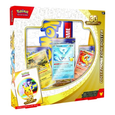 Immagine di Pokémon GCC 30° Anniversario Collezione con Poster 