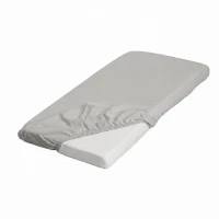 Immagine di Rosa Prima Infanzia Lenzuolo con Angoli per Culla Co-Sleeping in 100% Cotone - Bianco