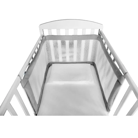 Immagine di AirCuddle Bumpy Paracolpi Traspirante 3 Lati per Lettino Bambino 50x195 cm