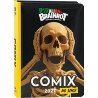 Immagine di Panini Superdiario 13 Mesi Comix Limited Edition Skifidol Italian Brainrot Skeleton