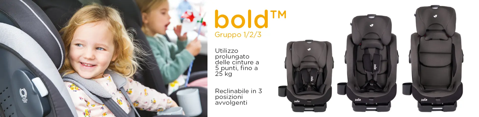 Seggiolino Bold Joie in offerta da Paniate, specialisti per l'Infanzia